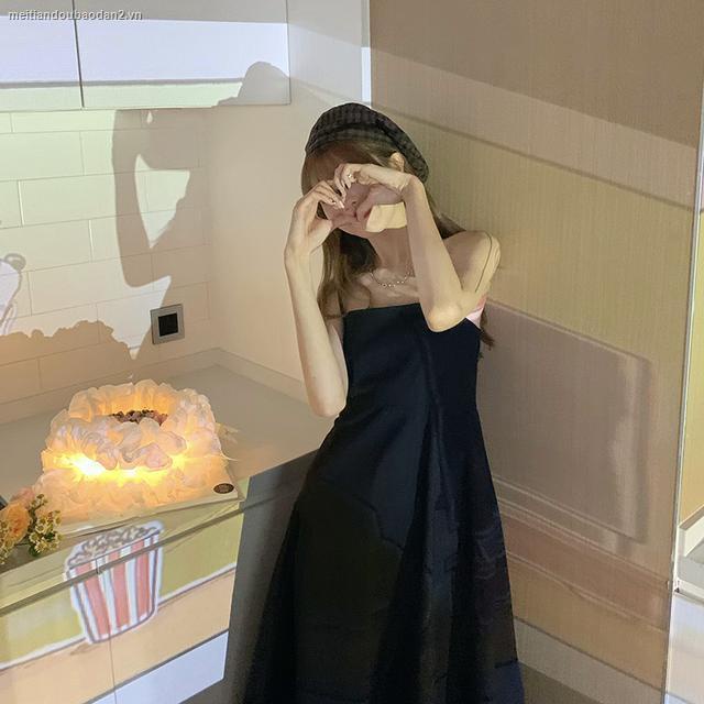 Đầm hai dây độc đáo phong cách phương Tây thời trang mùa hè cho nữ