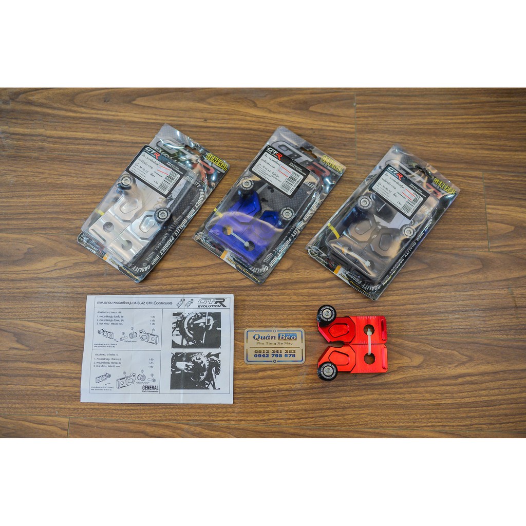 Pad CnC GTR Thailand kèm bẩy nâng dành cho Yamaha TFX - R15 - R15 V3 và MT15 Sản phẩm CNC Cao