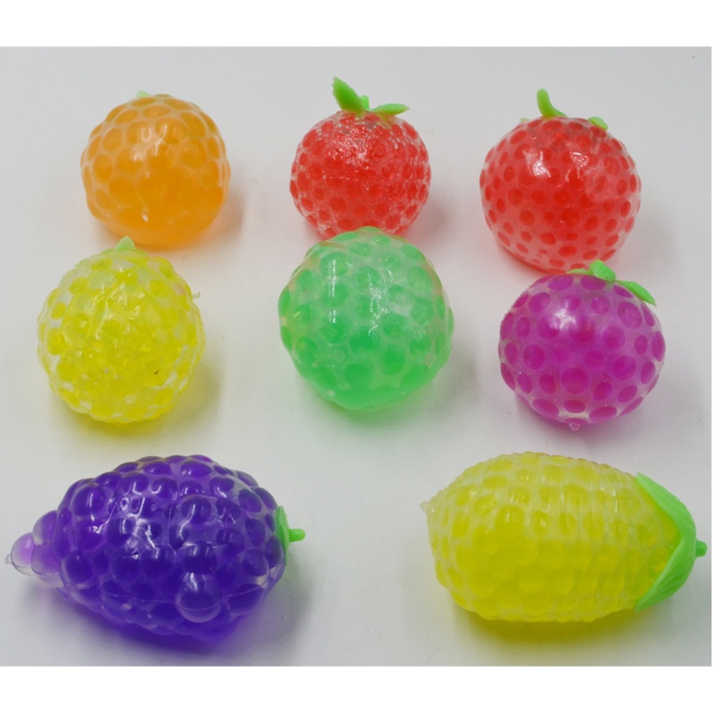Đồ chơi bóp nén giảm căng thẳng hình quả dâu tây xinh xắn