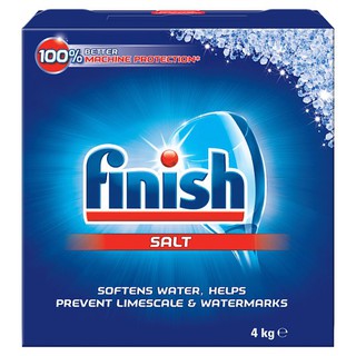 Combo Muối rửa bát Finish 4kg nhập khẩu Đức (PL) + Tặng viên Finish Nhật