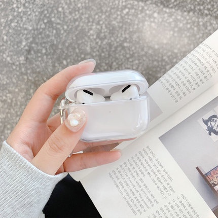 Vỏ Bảo Vệ Hộp Sạc Tai Nghe Airpods 1/2/pro/3/Inpods i12 Bằng TPU Mềm Trong Suốt Độ Phân Giải Cao