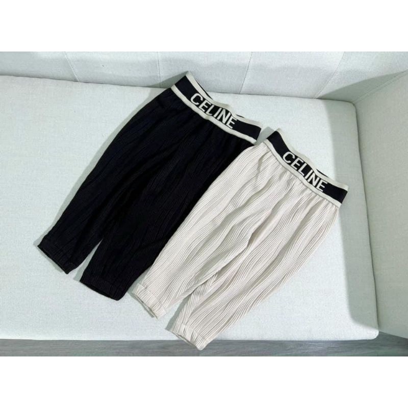 Set áo ba lỗ croptop quần dài bé gái