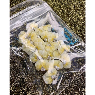 Hoa bột cánh tiên gắn móng trang trí móng