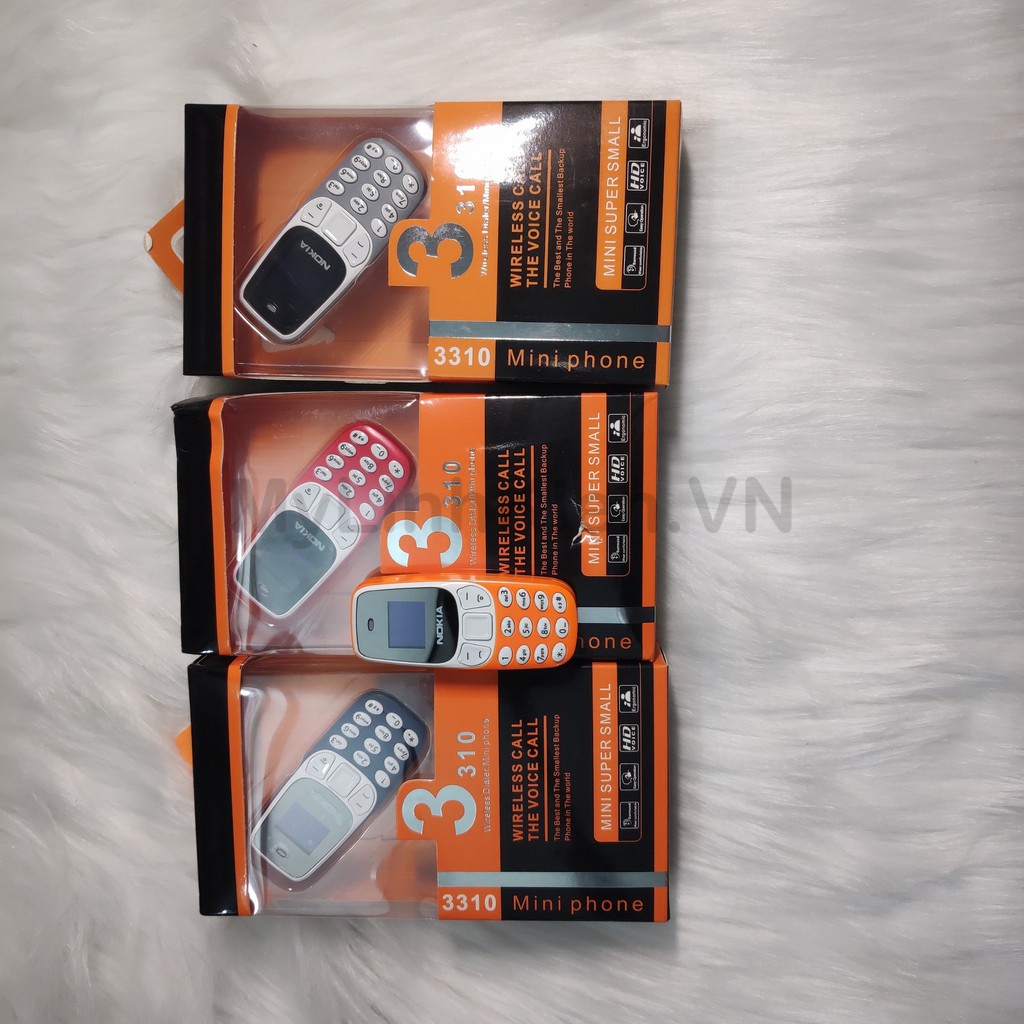 Điện thoại mini nokia 3310 2 sim 2 sóng cực khỏe, hỗ trợ nghe nhạc mp3,giả giọng,thay thế tai nghe blutooth | BigBuy360 - bigbuy360.vn