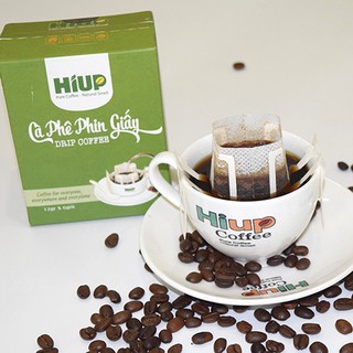 Cà phê phin giấy green 6 x12gr - hiup coffee