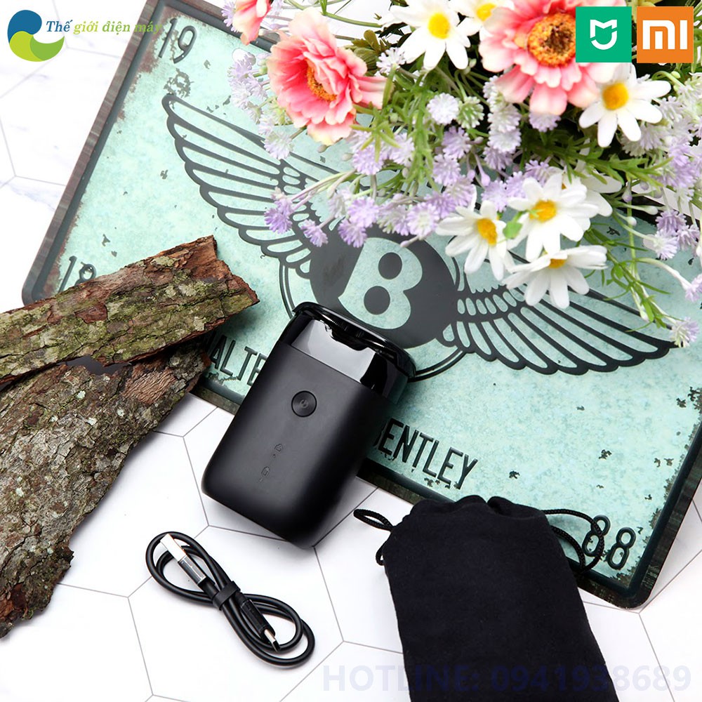Máy Cạo Râu Mini Xiaomi Mijia MSX201 Thiết Kế Hiện Đại Nhỏ Nhắn Chống Nước IPX7 Động Cơ Êm Ái