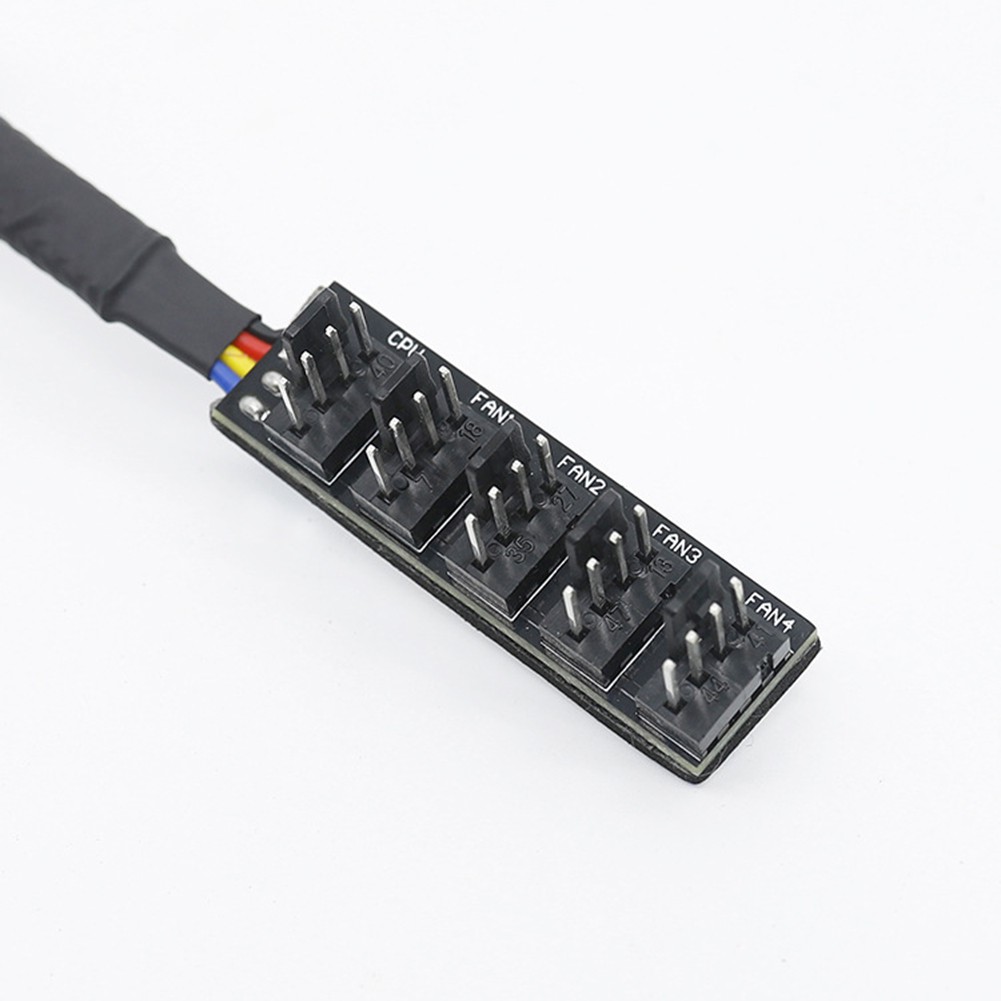 Hộp Tản Nhiệt CPU 4Pin 5 Chiều Có Cáp Chia Nguồn