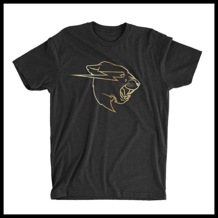 Áo Thun In Chữ YOUTUBER MR BEAST GOLD Cá Tính