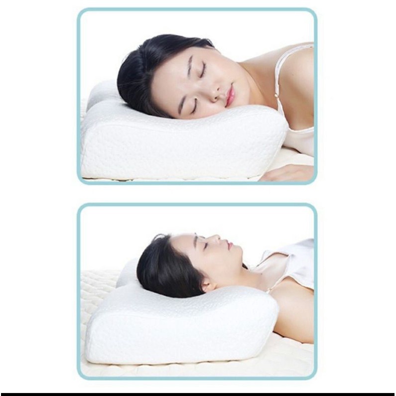 Gối Memory foam 50D Lock&Lock hình cong – HLW111