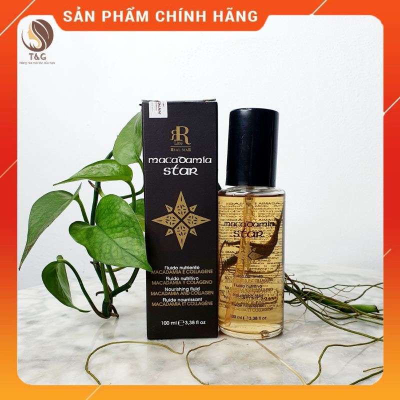 Tinh dầu dưỡng chăm sóc phục hồi tóc Macadamia Star 100ml hàng chính hãng 100%