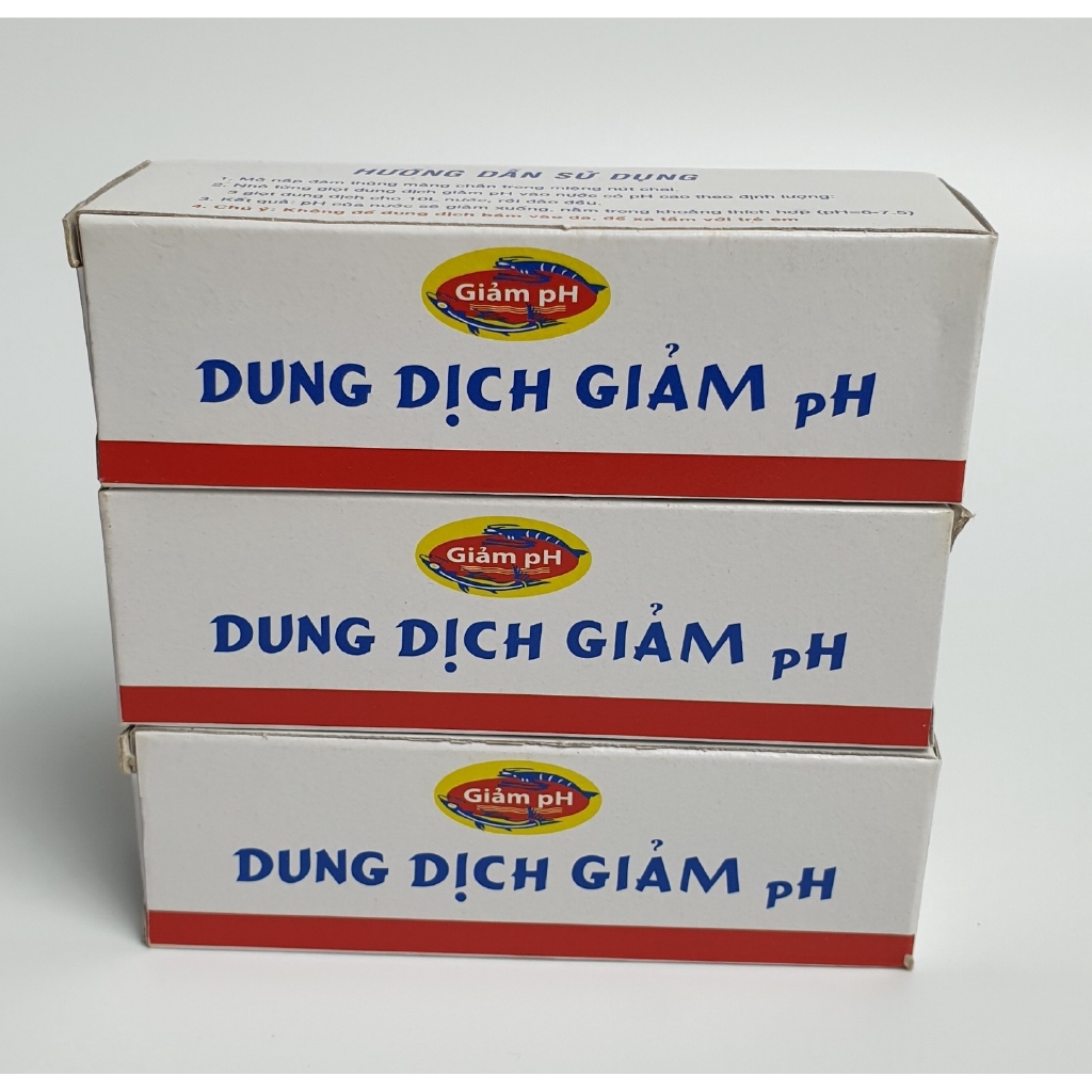 DUNG DỊCH GIẢM PH CHO CÁ CẢNH