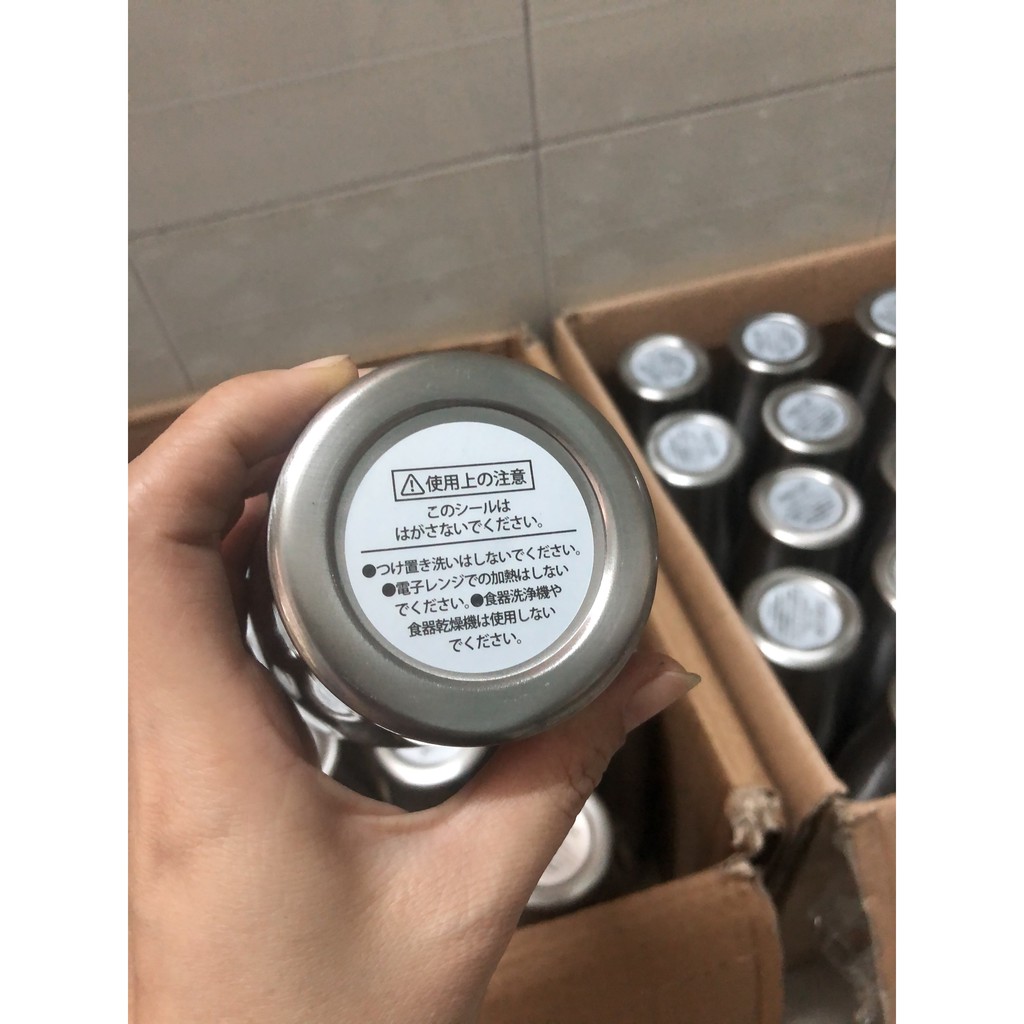 ly giữ nhiệt Nhật Bản 350ml hàng thanh lí, có vết sướt nhẹ