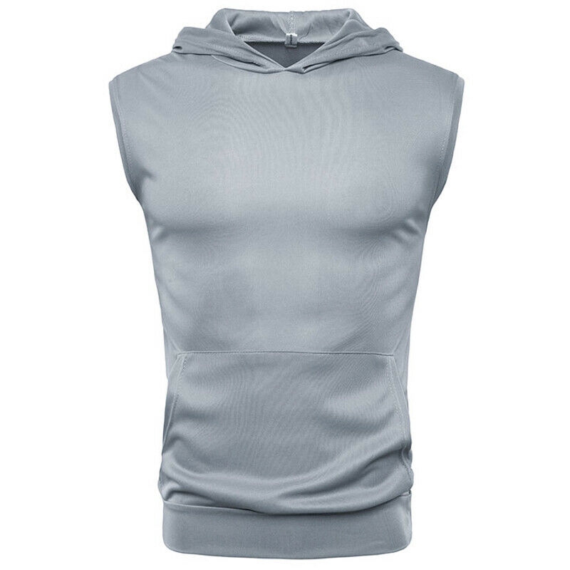 Áo hoodie thể thao không tay cho nam