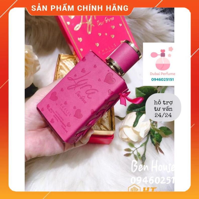 < GIÁ SIÊU RẺ> Nước hoa Dubai LYRA ( Nhung hồng) 100ml-Thanh Ngọt Tươi Mát dành cho nữ