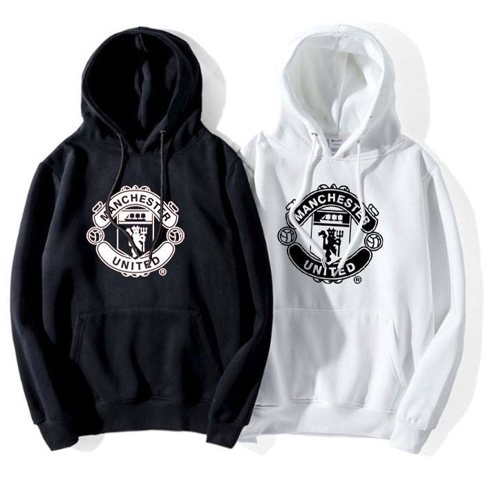 Áo nỉ hoodie nam nữ CLB Manchester United chất nỉ bông dày ấm mềm mịn dáng rộng thoải mái