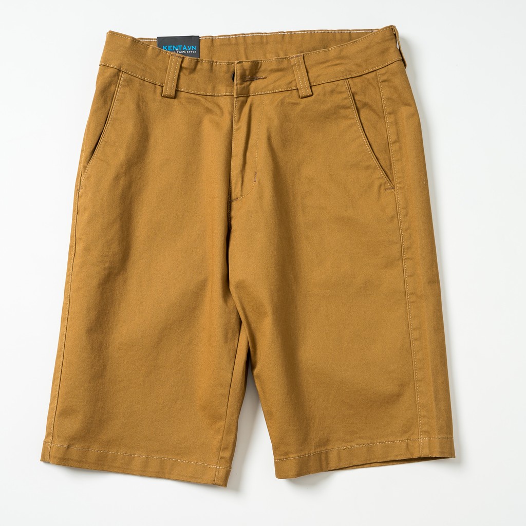 Quần short kaki regular Kenta vàng QSK0037