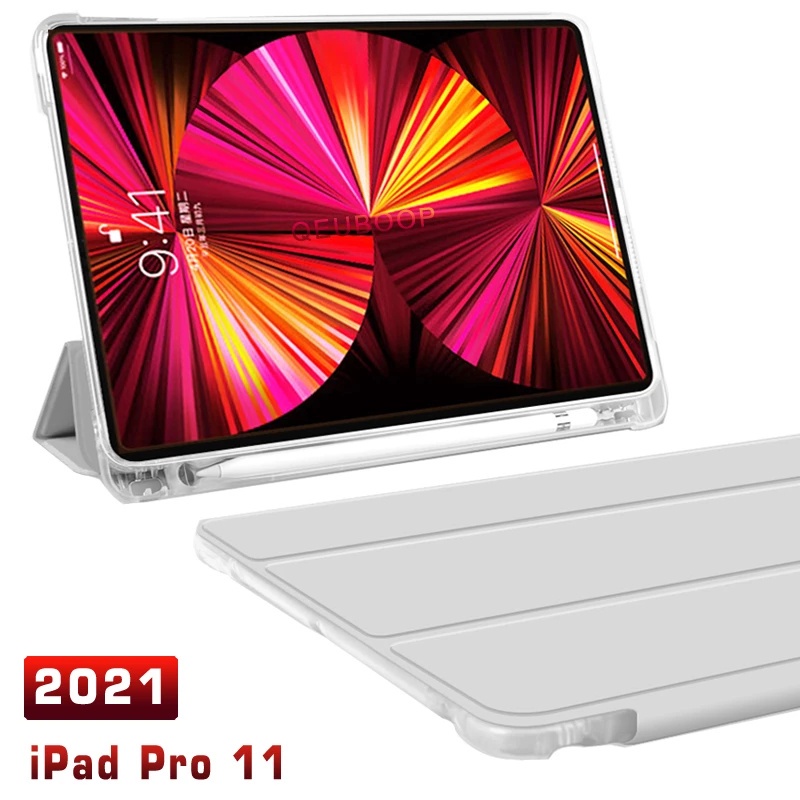 Bao Da Máy Tính Bảng PU Bảo Vệ Cho Ipad Pro 11 2021 3rd M1 2020 10.2 8th 7th Air 4 10.9 Air 3 10.5 2 1 9.7 5th 6th