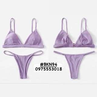 [BKN94] <ÂU> SET BIKINI TRIANGLE TÍM LILAC (10 MÀU)