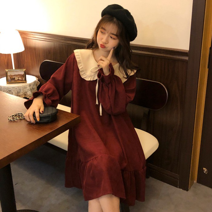[ORDER] ĐẦM BABYDOLL NỮ TIỂU THƯ CỔ SEN ULZZANG - KÈM ẢNH THẬT CUỐI | BigBuy360 - bigbuy360.vn