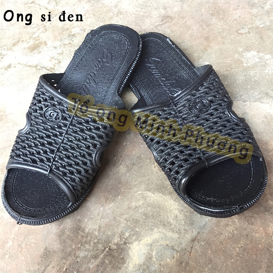 Sỉ Dép tổ ong màu đen giá siêu rẻ tại xưởng,dép nhựa đi trong nhà tắm, văn phòng, nhà vệ sinh