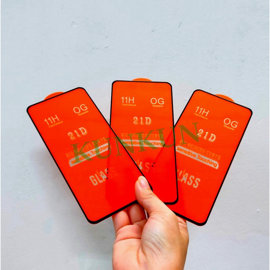 🔥Siêu Mượt🔥 Kính Cường Lực Xiaomi Mi 11 Lite- Full màn hình 21D và trong suốt - Độ cứng 11H - Độ trong suốt cực cao.