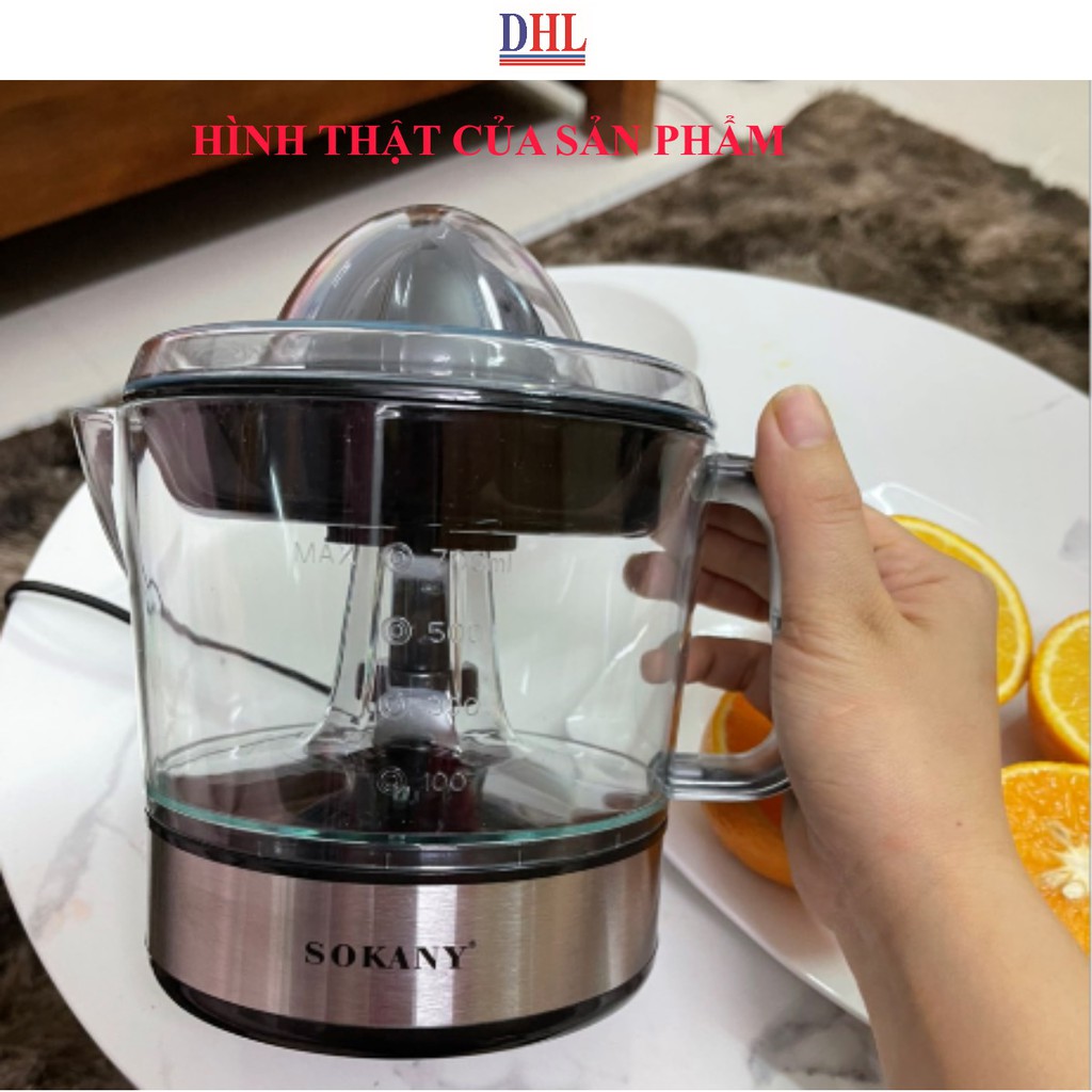 Máy vắt cam, máy ép cam SOKANY JE-623D 700ml hàng cao cấp chính hãng