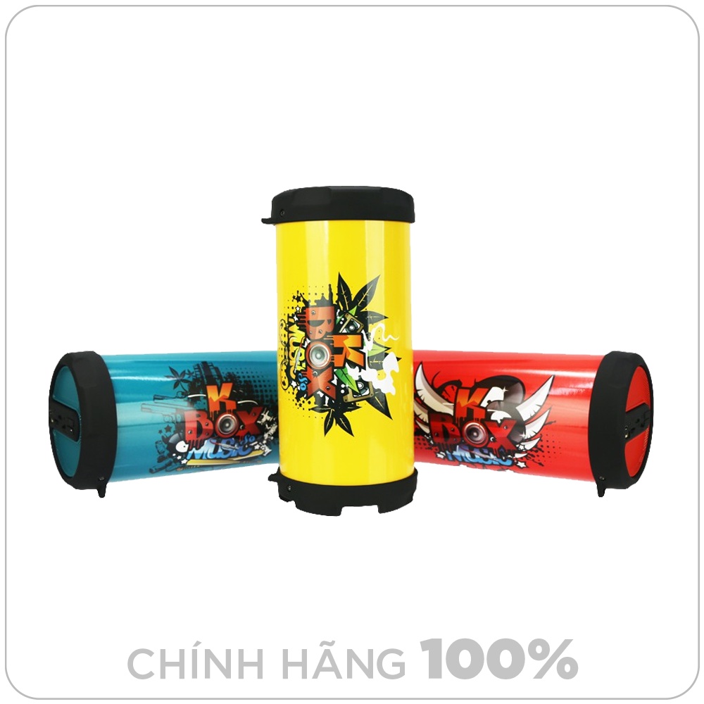 Loa Bluetooth KingCom KBOX S1, Pin 3250mAh Dùng Liên Tục 8 Giờ, Kết Nối USB, Thẻ Nhớ, Cổng AUX, Đài FM, Đi Kèm Dây Đeo
