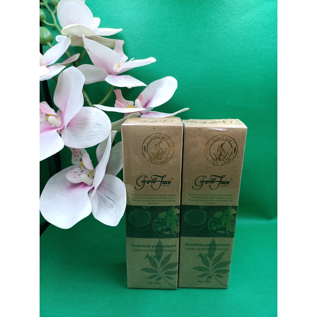 Sữa rửa mặt GoldFace - Rau Má