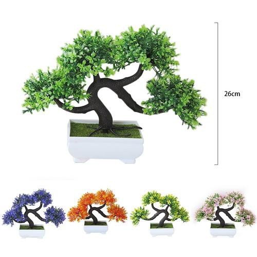 Cây kiểng giả để bàn trang trí, chậu bonsai cảnh