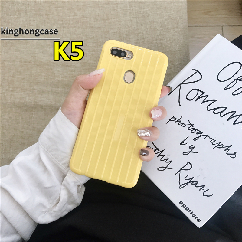 Casing Soft Case OPPO Reno 4 A5 2020 A53 2020 A12 A92 A31 A9 2020 A33 A52 F7 F5 Reno 2F Reno 3 F5 Youth A91 A32 Reno 2Z A72 Realme C12 C15 C17 7i Luggage Back Cover