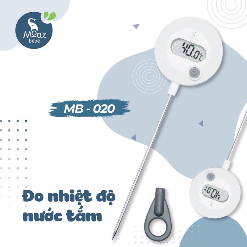 Nhiệt kế đo sữa Moaz Bebe
