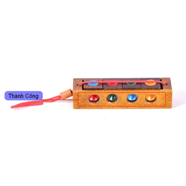 Đồ chơi trí tuệ_Thử thách trí não_Crazy Four - Wooden Puzzle_Hack não &amp; Hàng hiếm_IQ Toys_Giải đố_Thông minh_Trí tuệ