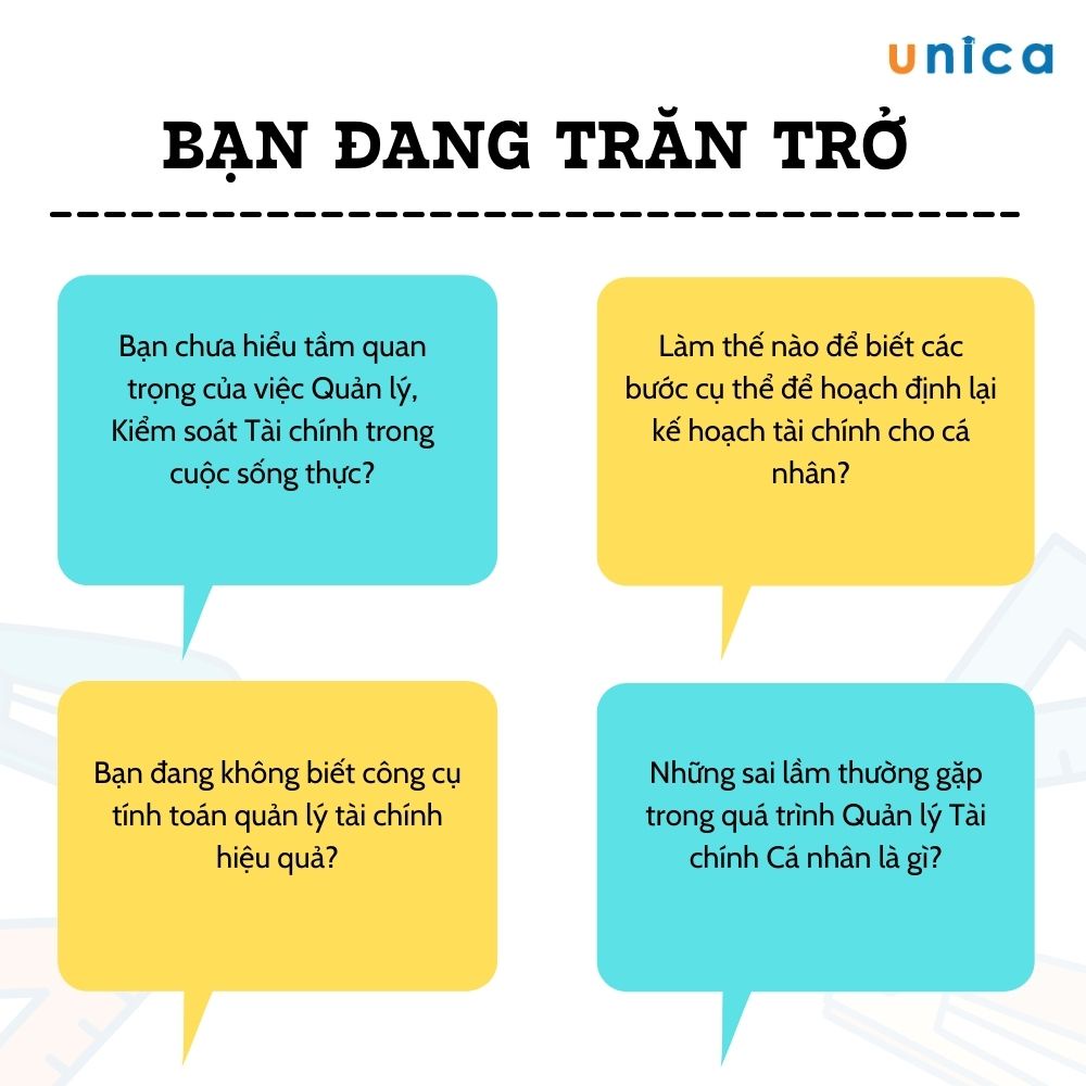 Khóa Học Quản Lý Tài Chính Làm Chủ Tiền Của Bạn , Gv Chu Quang Minh Unica