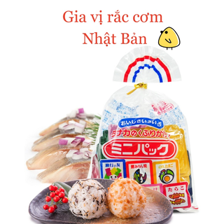Gia Vị Rắc Cơm Cho Bé Nhật Bản Ăn Dặm Tanaka 6 Vị Gồm 30 Gói Nhỏ Tiện Lợi