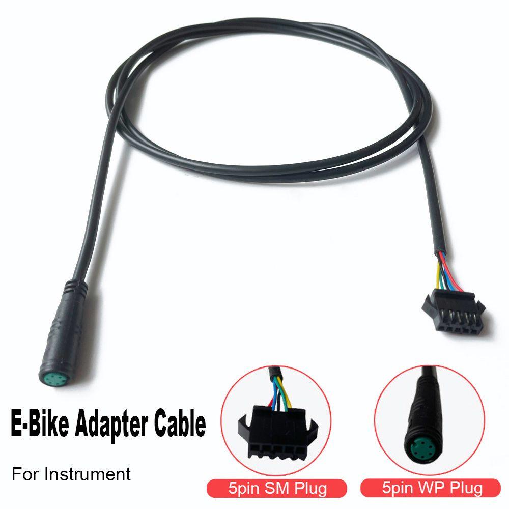Dây Cáp Nối Dài 1.5m Chống Thấm Nước 5pin Cho Xe Đạp Điện