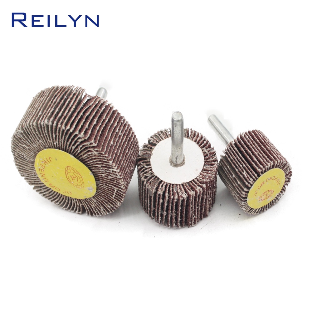 Bánh Xe Mài Đánh Bóng Bằng Giấy Nhám 6x30/40/50/60/80mm