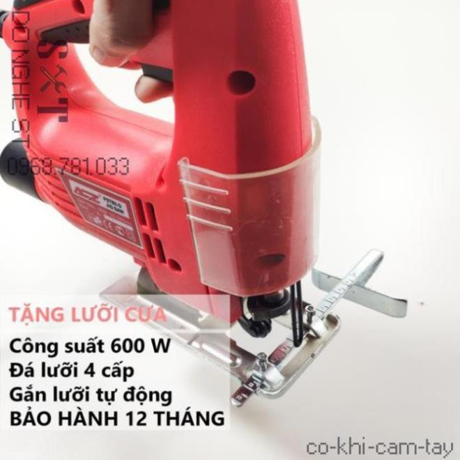 Cưa gỗ cầm tay ACZ PST65D tặng kèm lưỡi- BH 12 tháng