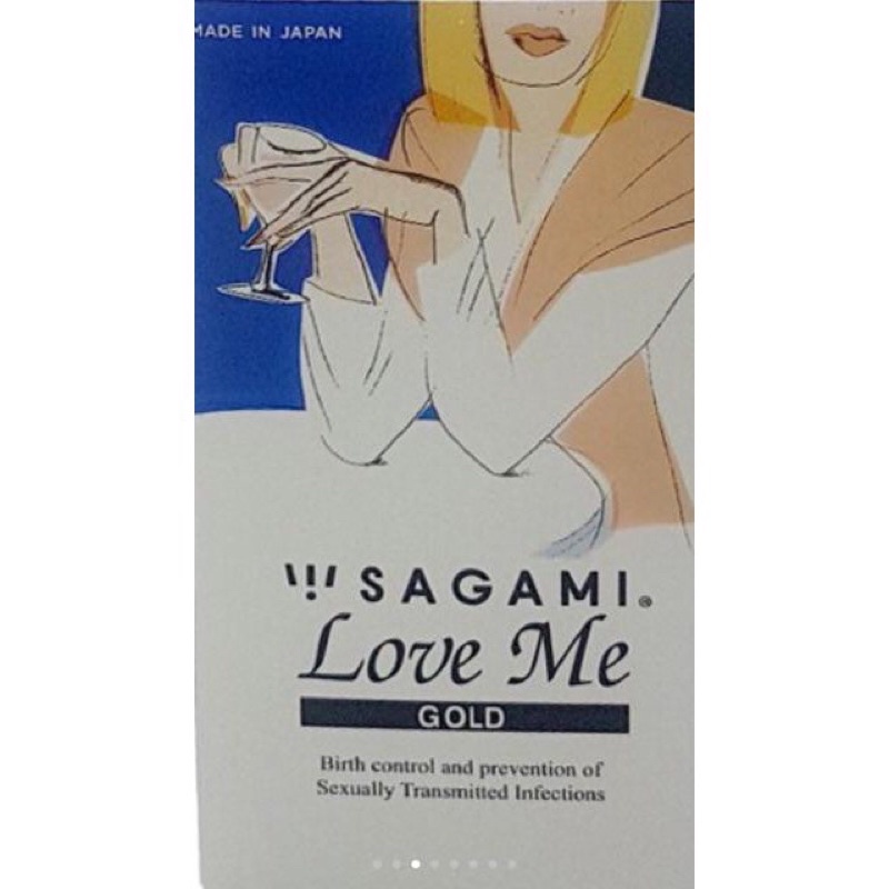 Bao Cao Su SAGAMI Love Me Gold Hộp 10 Chiếc