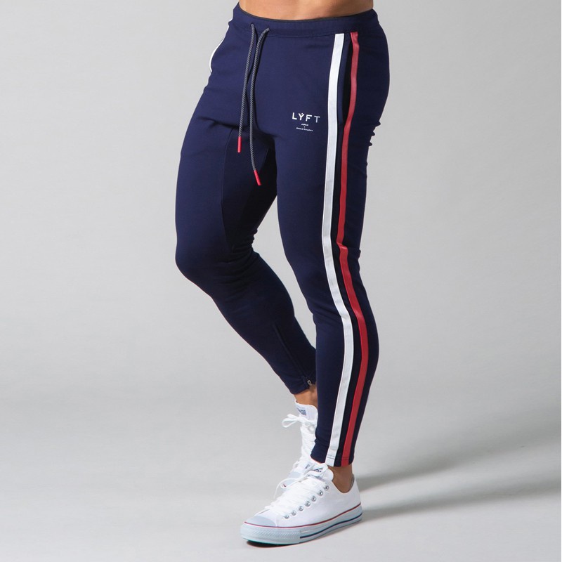 Quần Cotton Thể Thao Kẻ Sọc Thoải Mái Năng Động Cho Nam