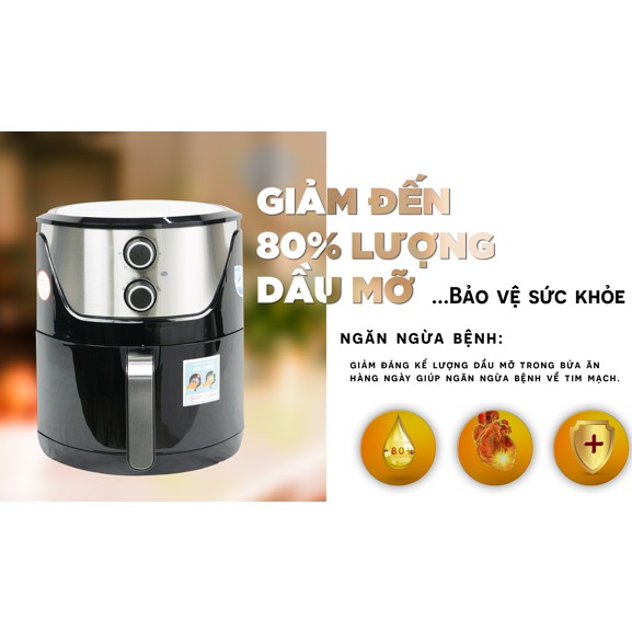 Nồi chiên không dùng dầu Perfect PF-335