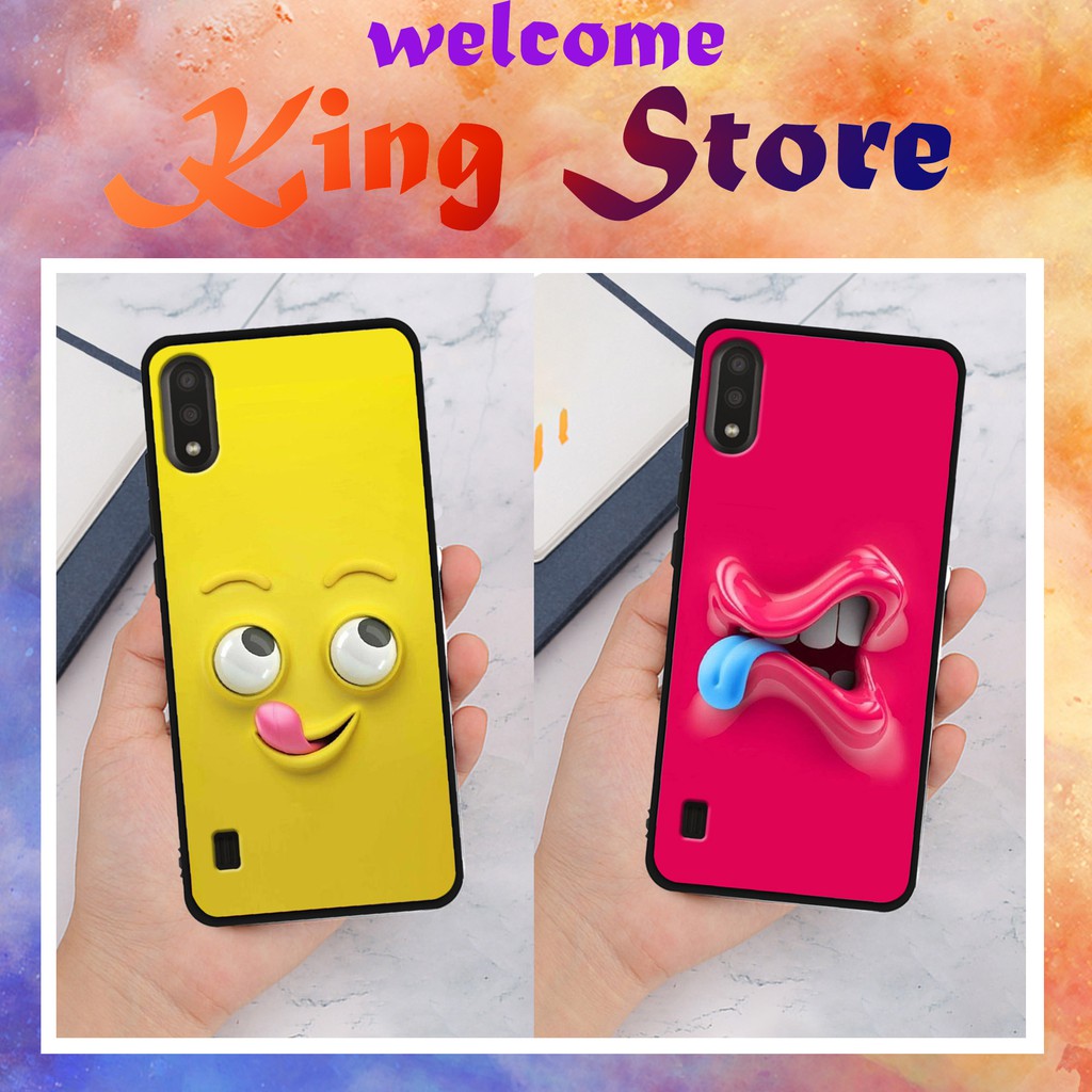 [ HOT ] Ốp lưng Samsung A01/A02/A02S in hình tự chọn Biểu cảm siêu đẹp, giá siêu rẻ_KINGSTORE.HN_Ốp SS A01/A02/A02S