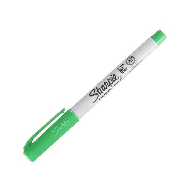 Bút Lông Dầu Sharpie Fine 37114 - Xanh Lá