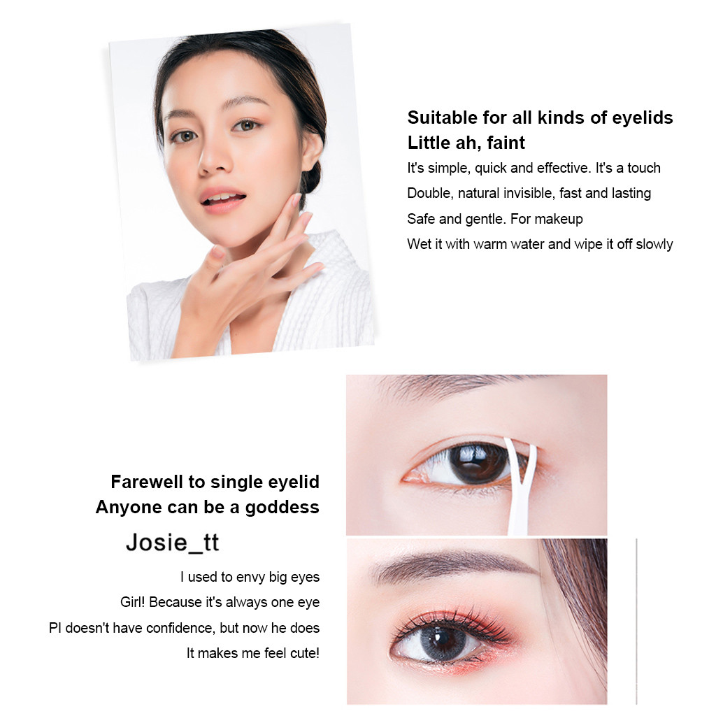 Kem Tạo Mắt Hai Mí Lâu Trôi Không Thấm Nước Vô Hình Bằng Nhựa