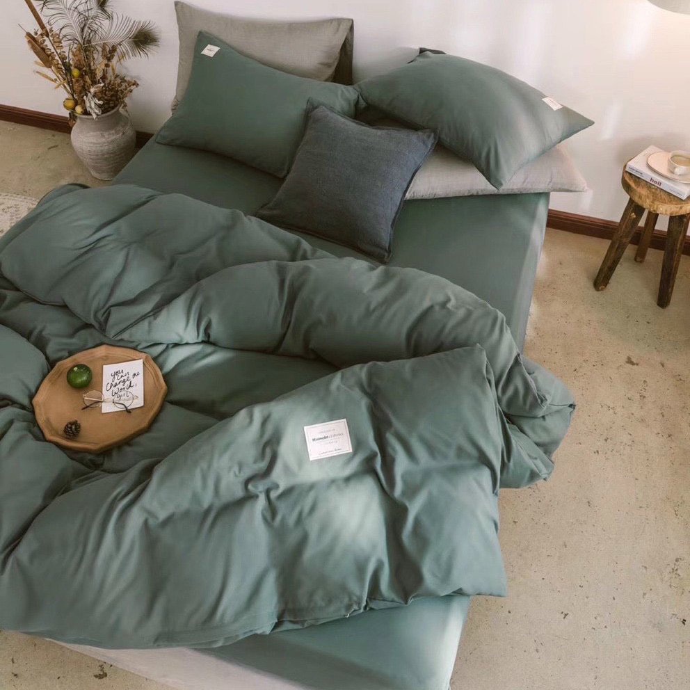 Bộ chăn ga gối Cotton Tici Lidaco có đủ mọi kích thước drap giường từ 1m đến 2m2 miễn phí bo chun phong cách hàn quốc
