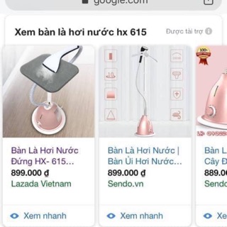 bàn là cây hơi nước