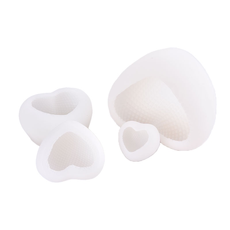 Khuôn Silicone Tạo Hình Trái Tim Làm Nến DIY
