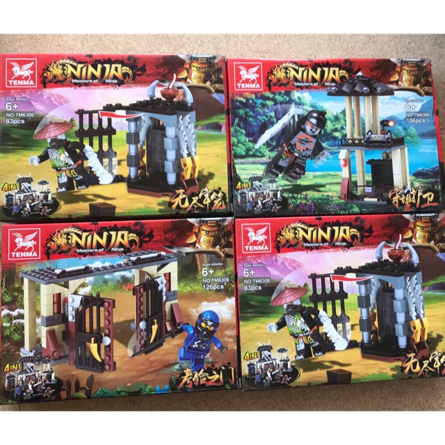 Bộ lego ninjago 83-126 pcs