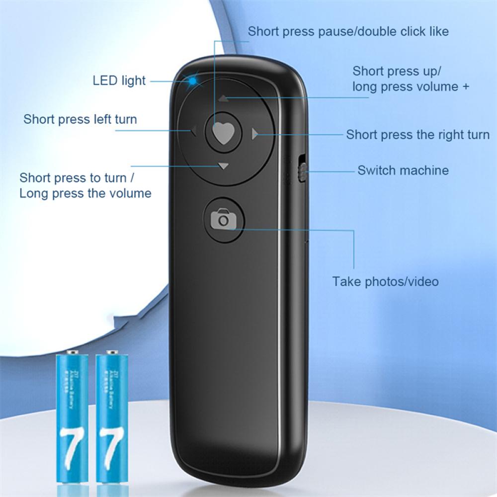 Bộ Điều Khiển Từ Xa DIGIFOUNDER Bluetooth Không Dây Di Động Hỗ Trợ Phát Sóng Trực Tiếp Cho Điện Thoại Thông Minh Worth Mua K6Q5