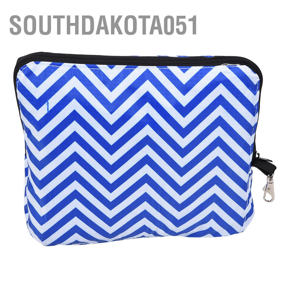 Hàng Sẵn Cover túi đựng gậy golf che mưa chống nước bọc túi hàng không golf tiện lợi Sọc trắng xanh【Southdakota051】