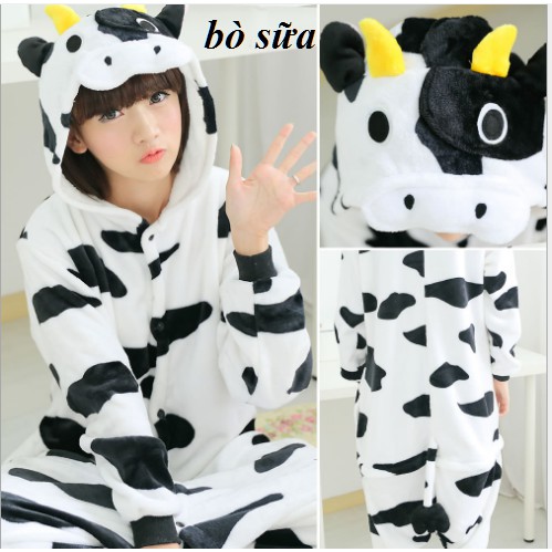 FREESHIP TỪ 99K_Bộ đồ liền thân hình thú có kỳ lân cầu vồng và kỳ lân sao | BigBuy360 - bigbuy360.vn